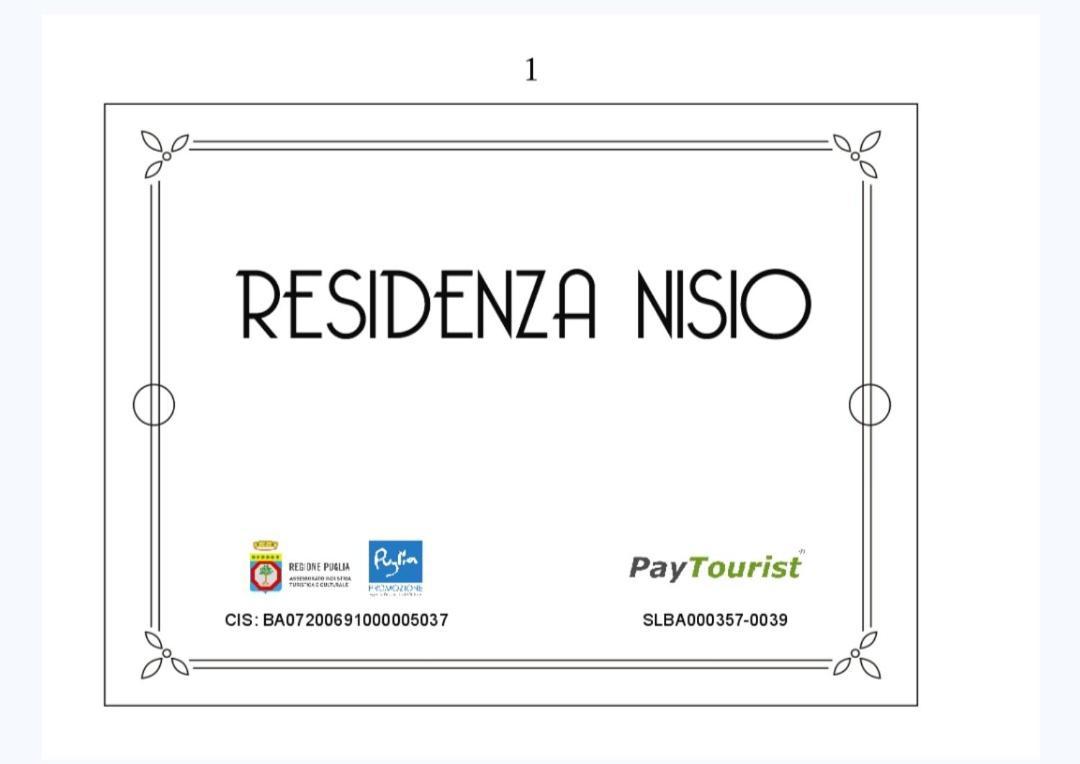 Vila Residenza Nisio Bari Pokoj fotografie